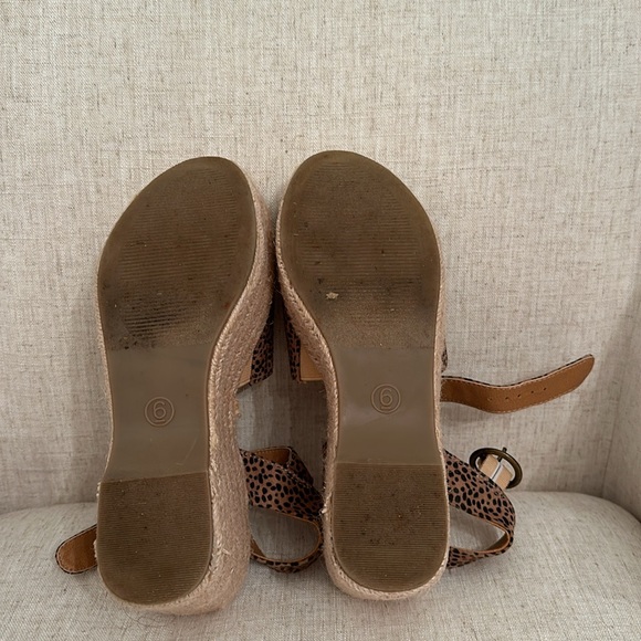 Universal Thread Leopard Print Wedges - Picture 5 of 6